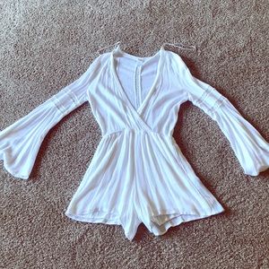 Super cute white romper